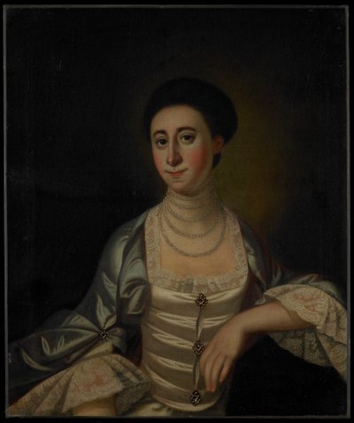 Portrait of Marcy Olney, c.1771 by Jeremiah Theus